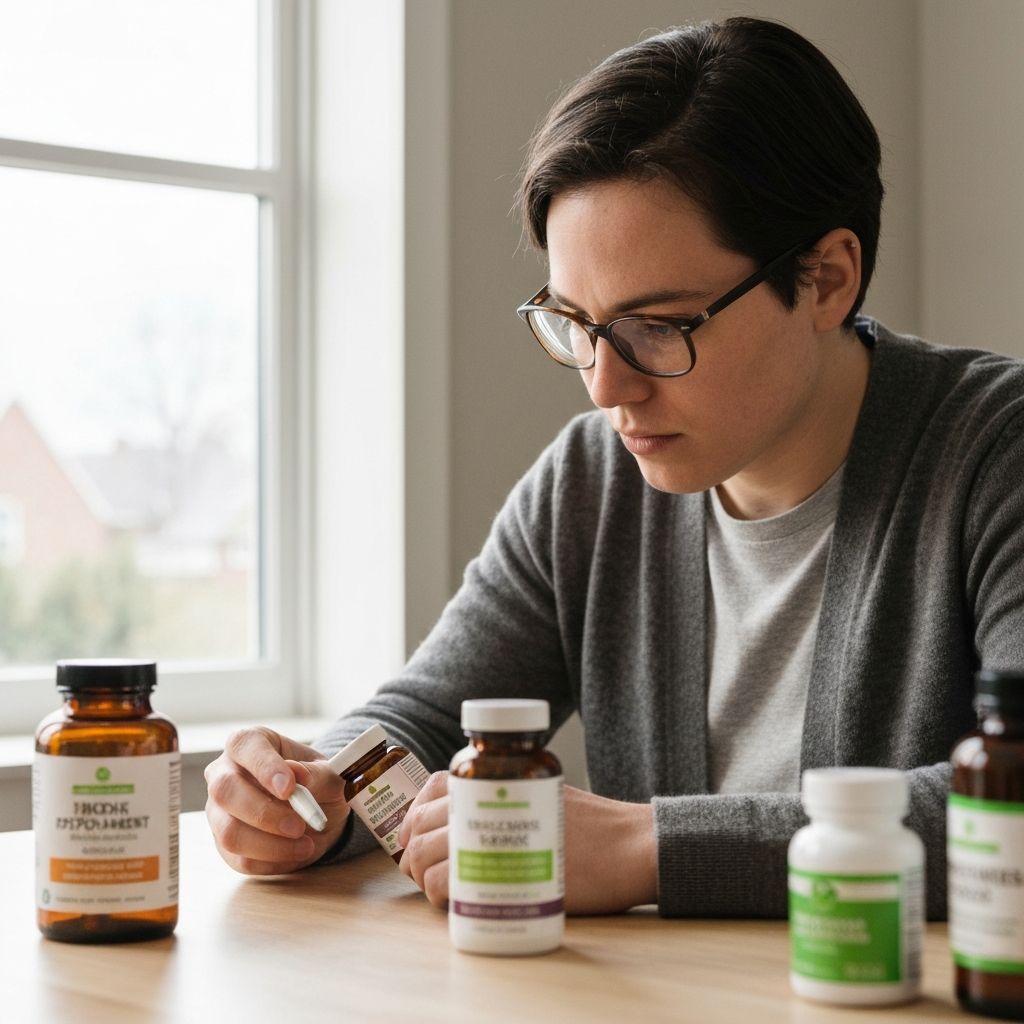 Thoughtful selection of natural supplements